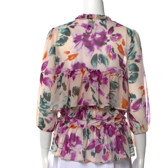 MISA Viola Blouse- Size Small 🌸🌺 - Picture 7 of 11